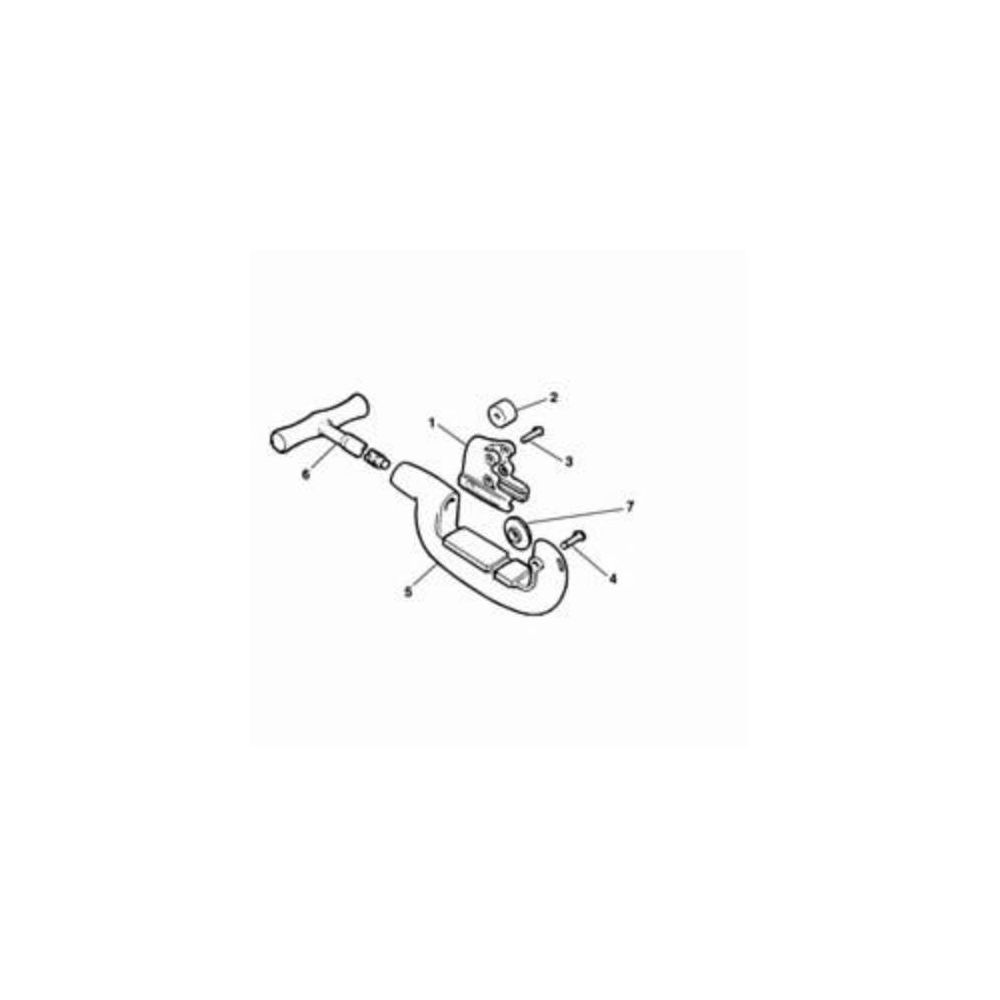 RIDGID 33100 DE REMPLACEMENT ROUE POUR COUPE-TUBES, À UTILISER AVEC ...