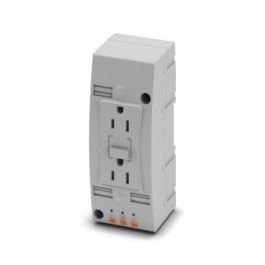 Prise double EO-AB/PT/LED/DUO/V/GFI/15