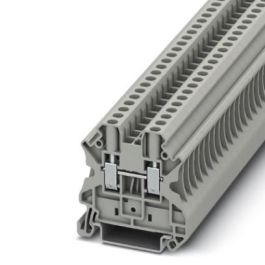 UT 4 - BORNIER A VIS, 26-10AWG, 32A, 6.2MM LARGE, GRIS
