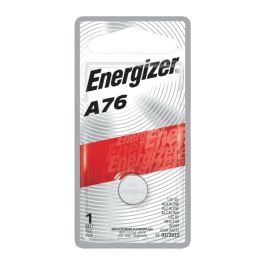 Energizer Holdings E1109000 PILE BOUTON A76BPZ, DIOXYDE DE MANGANÈSE, 1.5 V CC NOMINAL, 150 MAH NOMINAL, A76