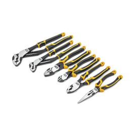 APEX TOOL 82204C-06 6 PC. PITBULL DUAL MATERIAL MIXED PLIER SET
