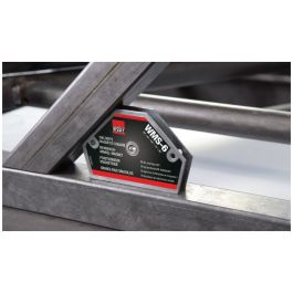 BESSEY WMS-6 EQUERRE AIMANTEE DOUBLE MULTI-ANGLES POLYVALENT, 4 PO L X 2-1/2 PO H, FERRITE