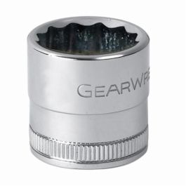 GEARWRENCH 80627 DOUILLE DE LONGUEUR STANDARD, MÉTRIQUE, 6 POINTS, 1/2 PO CARRÉ PRISE, 15 MM