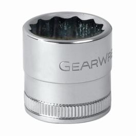 DOUILLE DE LONGUEUR STANDARD GEARWRENCH 80633, MÉTRIQUE, 6 POINTS, 1/2 PO CARRÉ PRISE, 21 MILLIMÈTRE