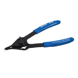 PINCE POUR ANNEAU ELASTIQUE, INDUSTRIELLE, A EMBOUT FIXE CONVERTIBLE, INTERNE/EXTERNE 9 PO