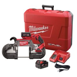 ENSEMBLE DE SCIE À RUBAN POUR COUPE PROFONDE 18 V FUEL, CAPACITÉ DE COUPE À 90°, 5