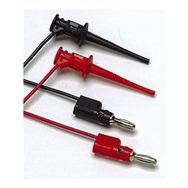CORDON DE TEST À MINI-PINCE 4 PIÈCES FLUKE TL950, 30 VCA/60 VCC, 3 UN, 36 PO LONGUEUR HORS TOUT