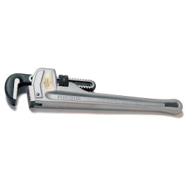 RIDGID 31100 CLE SERRE-TUBES (PIPE WRENCH) DROITE EN ALUMINIUM DE 18 PO
