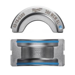 MÂCHOIRE DE SERTISSAGE EN U CÂBLE À COSSE/ÉPISSURE DOUBLE 300 KCMIL, ALUMINIUM