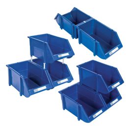 CONTENANT HISTAK PLASTIQUE 7-7/8 x 17-11/16 x 7 BLEU