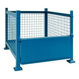 CONTENANT DE VRAC EMPILABLE GRILLAGÉ 40,5