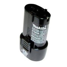 BATTERIE BÂTON MAKITA 198001-1, 1/1.BATTERIE LITHIUM-ION 5AH, 7.2 VOLTS DE CHARGE