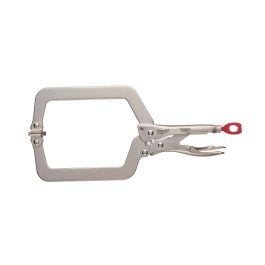 PINCE-ÉTAU EN C À MÂCHOIRES PIVOTANTES TORQUE LOCK, LONGUEUR HORS TOUT, 9