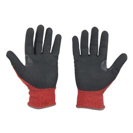 GANTS RÉSISTANTS AUX COUPURES ENDUITS PAR TREMPAGE, GRAND, CALIBRE, 15, NYLON/LYCRA, NIVEAU A4