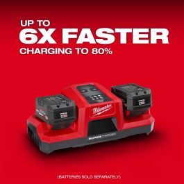 SUPER CHARGEUR À DOUBLE BATTERIE SIMULTANÉE 18 V