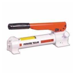 TWO SPEED HAND PUMP FOR SINGLE ACTING CYLINDERS - 55 000 IN3 OIL CAPACITY, 10000PSI MAX PRESSURE, 0.160 IN3 MAX VOLUME PER STROKE