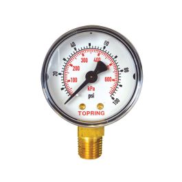 MANOMETRE 2-1/2 - 1/4NPT LM 0-100