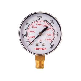 MANOMETRE 2-1/2 - 1/4NPT LM 0-3000
