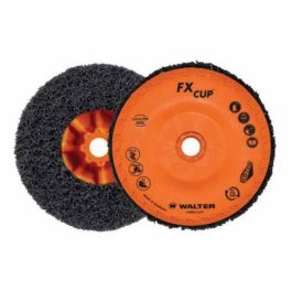 WALTER SURFACE TECHNOLOGIES DISQUE CUPULE NON TISSÉ 07X450, DISQUE 4-1/2 PO DIAM., GROS GRAIN