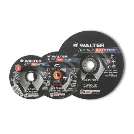 Walter Surface Technologies pipefitter 08n503 meule à moyeu déporté, 5 po diam. X 3/32 po thk, 7/8 po trou central, grain 36, abrasif à loxyde dalumin