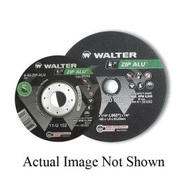 Walter Surface Technologies 11u052 meule à découper zip alu , 5 po diam. X 3/64 po thk, 7/8 po trou central, a-60-zip alu grain, aluminium oxyde abras