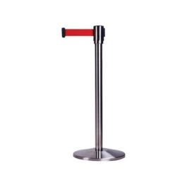 BARRIERES SUR PIEDS POUR LE CONTROLE DES FOULES, ACIER, 35