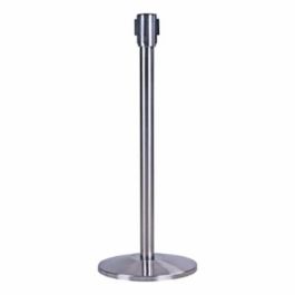 POTEAU RECEPTEUR POUR BARRIERES SUR PIEDS POUR LE CONTROLE DES FOULES, HAUTEUR DE 35