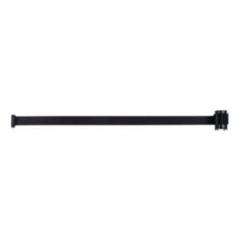 CARTOUCHE DE RUBAN POUR ASSEMBLER VOTRE PROPRE BARRIERE DE CONTROLE DES FOULES, 7', RUBAN NOIR