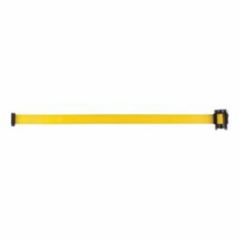CARTOUCHE DE RUBAN POUR ASSEMBLER VOTRE PROPRE BARRIERE DE CONTROLE DES FOULES, 7', RUBAN JAUNE