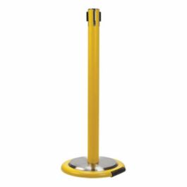 POTEAU RECEPTEUR POUR BARRIERES SUR PIEDS POUR LE CONTROLE DES FOULES AVEC ROUES, HAUTEUR DE 35