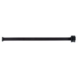CARTOUCHE DE RUBAN POUR ASSEMBLER VOTRE PROPRE BARRIERE DE CONTROLE DES FOULES, 12', RUBAN NOIR