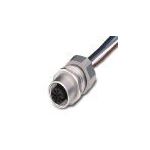 Panel feed-through SACC-EC-M12MS-5CON-PG9/1,5