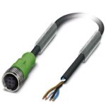 CÂBLE POUR CAPTEURS/ACTIONNEURS SAC-4P-10,0-PUR/M12FS