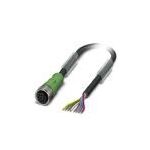 Sensor/actuator cable SAC-8P-10,0-PUR/M12FS