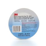 TAPE, VINYLE, 2 X 36 VERGES, BLANC 764-2X36-WHT