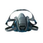 Respirateur réutilisable à demi-masque confort robuste avec attache rapide 3M(MC), 6502QL, moyen