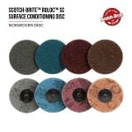 SCOTCH-BRITE ROLOC 4"  100/BX