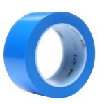 3M Vinyl Tape, 471, blue, 3.0 in x 36.0 yd x 5.2 mil (7.6 cm x 32.9 m x 0.1 mm)