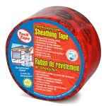 RUBAN ROUGE ADHÉSIF POUR ISOLATION (TUCK TAPE R205C) - 60MM X 55 METRES