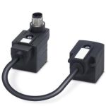 Adaptateur connecteur électrovanne double - SAC-MS/0,15-116/2XA-1L-Z SCO