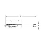 TARAUD 5/8-11 SP-PT HARD LUBE