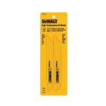 6"   24 TPI STRAIGHT BACK BI-METAL RECIPROCATING SAW BLADE (5 PK)