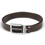 Ceinture marron en cuir de taille L TH3