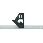 STANLEY-BLACK AND DECKER 46-012 CARRÉ COMBINÉ, 12 PO L, 1/32 PO, 1/16 PO, 1/8 PO PRÉCISION, 45/90 DEG, PLASTIQUE