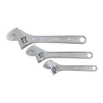 JET 711112 CLÉ À MOLETTE STANDARD, 3/4 PO, 6 PO LONGUEUR HORS TOUT, ACIER AU CHROME VANADIUM - JET - Chaque