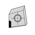 BARRE A ALESER   A24NER3 - KENNAMETAL - Chaque