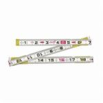 LUFKIN RÈGLE PLIANTE 062CMEN RED END, SYSTÈME DE MESURE IMPÉRIAL, GRADUATIONS 16E, 6 PI L, BOIS - Apex Tool Group - Chaque