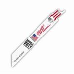 LAME DE SCIE ALTERNATIVE (SAWZALL) BI METAL 6'' 18 TPI THIN KERF (METAL) - Milwaukee - Chaque