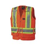 VESTE D'ARPENTEUR HAUTE VISIBILITE M