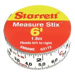 MEASURE STIX 3/4" X 2M/6FT- METRIC/ENGLISH SM66ME